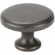 Topex Design<br />10826B27 - Round Transitional Knob - Dark Bronze