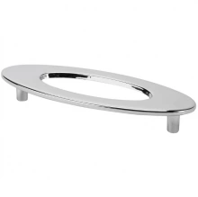 Topex Design - 2564340 - Oval Pull with Hole - Chrome 96mm
