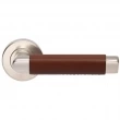 Turnstyle Designs<br />C1013 - Combination Leather, Door Lever, Oval Angle Stitch In