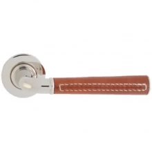 Turnstyle Designs - CF1012 - Combination Leather Goose Neck, Door Lever, Tube Stitch Out
