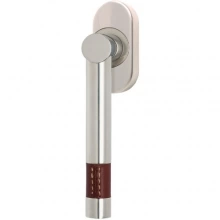 Turnstyle Designs - R1623/R2553 - Recess Leather, Tilt and Turn Window Handle, Barrel Short Stitch Out