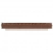 Turnstyle Designs<br />R2234 - Recess Leather, Cabinet Handle, Square Scroll Stitch Out