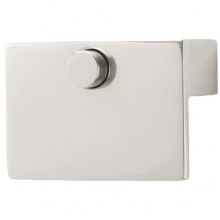 Turnstyle Designs - S1989 - Solid, Push Button Cabinet Latching Handle, Ledge