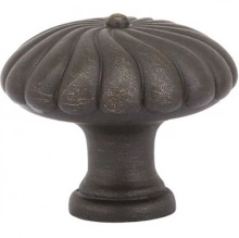Emtek<br />86246 - Tuscany Bronze Twisted Round Knob 1-3/4"