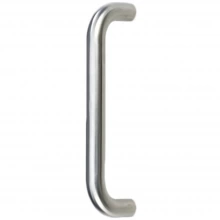 INOX Unison Hardware<br />PHIX31112 BTB - 12-3/4" U-Shape Door Pull in AISI 304 Stainless Steel - Back to Back