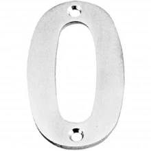INOX Unison Hardware<br />NUIXF40 - 4" Stainless Steel Number 0 with Exposed Bolt Fixing