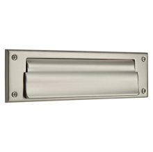 Baldwin - 0015(Standard) - MAGAZINE SIZE LETTER BOX PLATE - 10" x 3" (Standard Finishes)