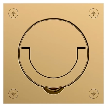 Baldwin - 0397.SWL - FLUSH RING PULL FOR LOCKS WITH SWIVEL SPINDLE