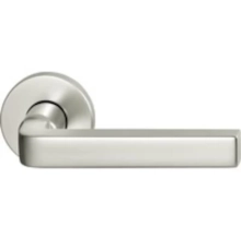 FSB Door Hardware <br />1004 Aluminum - FSB 1004 Tubular Aluminum Lever Handle Set