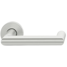 FSB Door Hardware <br />1016 Aluminum - FSB 1016 Tubular Aluminum Lever Handle Set