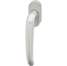 FSB Door Hardware <br />1023 09039 Aluminum - FSB Aluminum Window Handle 1023 - Oval