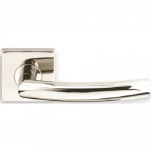 INOX Unison Hardware - SE103 TL4 - Tubular Oslo Lever with SE Rosette in AISI 304 Stainless Steel