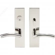 INOX Unison Hardware<br />SF104 MC70 - Mortise Brussels Lever with SF Rectangular Plate