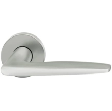 FSB Door Hardware <br />1058 Aluminum - FSB 1058 Tubular Aluminum Lever Handle Set