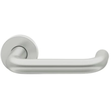 FSB Door Hardware  - 1070 Aluminum - FSB 1070 Tubular Aluminum Lever Handle Set