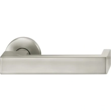 FSB Door Hardware <br />1074 Aluminum - FSB 1074 Tubular Aluminum Lever Handle Set