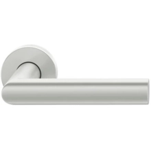 FSB Door Hardware  - 1108 Aluminum - FSB 1108 Tubular Aluminum Lever Handle Set