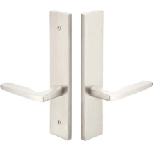 Emtek<br />12B4 - Modern Plates 2" x 10" - Non-Keyed Fixed Handle Outside, Operating Handle Inside #2