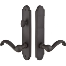 Emtek<br />1323 - Arched Plates 2" X 10" - Non-Keyed American Style Thumbturn Inside #3