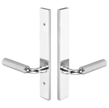 Emtek<br />13A4 - Modern Plates 1.5" x 11" - Non-Keyed Fixed Handle Outside, Operating Handle Inside #3