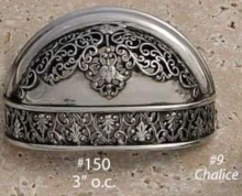 Carpe Diem Cabinet Knobs<br />150 - 150  Juliane Grace 3" c to c cup pull