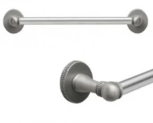 Carpe Diem Cabinet Knobs - 1605   26-1/8"  - Classic 24" c to c towel bar; 5/8" smooth bar