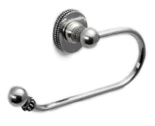 Carpe Diem Cabinet Knobs - 1609  6-5/8"  - Classic swing tissue smooth ring left