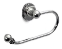 Carpe Diem Cabinet Knobs - 1610   6-5/8"  - Classic swing tissue smooth ring right