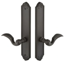 Emtek<br />1644 - Tuscany Plates 2" x 10" - Non-Keyed Fixed Handle Outside, Operating Handle Inside #6