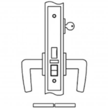 Accurate - 1756 - Entrance or Office Mortise Lock Only