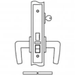 Accurate<br />1756 - Entrance or Office Mortise Lock Only