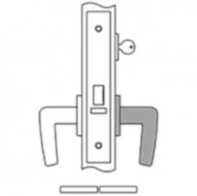 Accurate - 1759 - Storeroom or Closet Mortise Lock Only