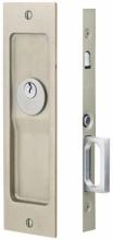Emtek<br />2124 - Rustic Modern Rectangular Passage Pocket Door Mortise Lock