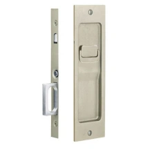 Emtek<br />2125 - Rustic Modern Rectangular Privacy Pocket Door Mortise Lock
