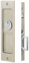 Emtek<br />2126 - Rustic Modern Rectangular Dummy Pocket Door Mortise Lock