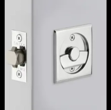 Emtek<br />2134 - Square Tubular Passage Pocket Door Lock