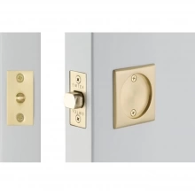 Emtek - 2134 - Square Tubular Passage Pocket Door Lock