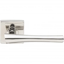 INOX Unison Hardware - SE214 TL4 - Tubular Champagne Lever with SE Rosette in AISI 304 Stainless Steel