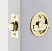 Emtek<br />2144 - Round Tubular Passage Pocket Door Lock