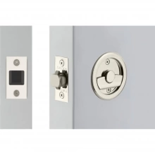 Emtek - 2145 - Round Tubular Privacy Pocket Door Lock