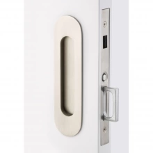 Emtek - 2166 - Narrow Oval Dummy Pocket Door Mortise Lock