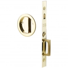 Emtek - 2175 - Round Privacy Pocket Door Mortise Lock