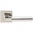 INOX Unison Hardware<br />SE221 TL4 - Tubular Aurora Lever with SE Rosette in AISI 304 Stainless Steel