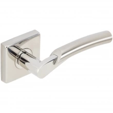 INOX Unison Hardware - SE223 TL4 - Tubular Phoenix Lever with SE Rosette in AISI 304 Stainless Steel