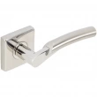 INOX Unison Hardware<br />SE223 TL4 - Tubular Phoenix Lever with SE Rosette in AISI 304 Stainless Steel