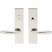 INOX Unison Hardware - SF226 MC70 - Mortise Summer Lever with SF Rectangular Plate
