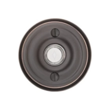 Emtek<br />2400 - DOORBELL BUTTON WITH REGULAR ROSETTE