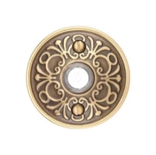 Emtek<br />2406 - 2406 DOORBELL BUTTON WITH LANCASTER ROSETTE