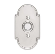 Emtek<br />2408 - DOORBELL BUTTON WITH #8 ROSETTE