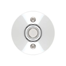 Emtek - 2457 - 2457 DOORBELL BUTTON WITH MODERN ROSETTE
